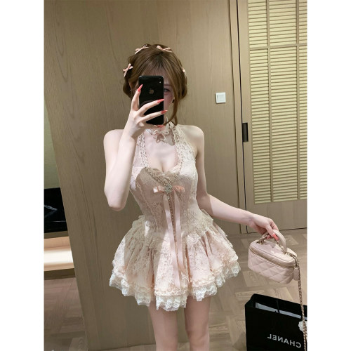 【瑞茜】甜欲主角 夏季新款千金风连衣裙R8571Y