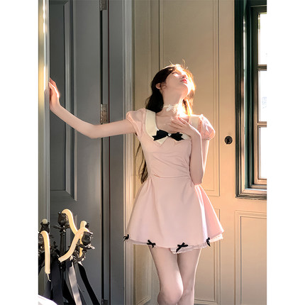 【瑞茜】热恋千金 纯欲风甜美显瘦气质连衣裙 R3157W