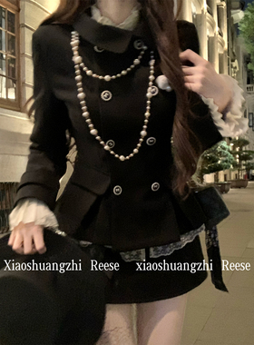 【瑞茜】大小姐驾到 冬季贵气千金御姐风时尚套装 R66365-1H