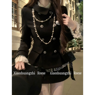 【瑞茜】大小姐驾到 冬季贵气千金御姐风时尚套装 R66365-1H