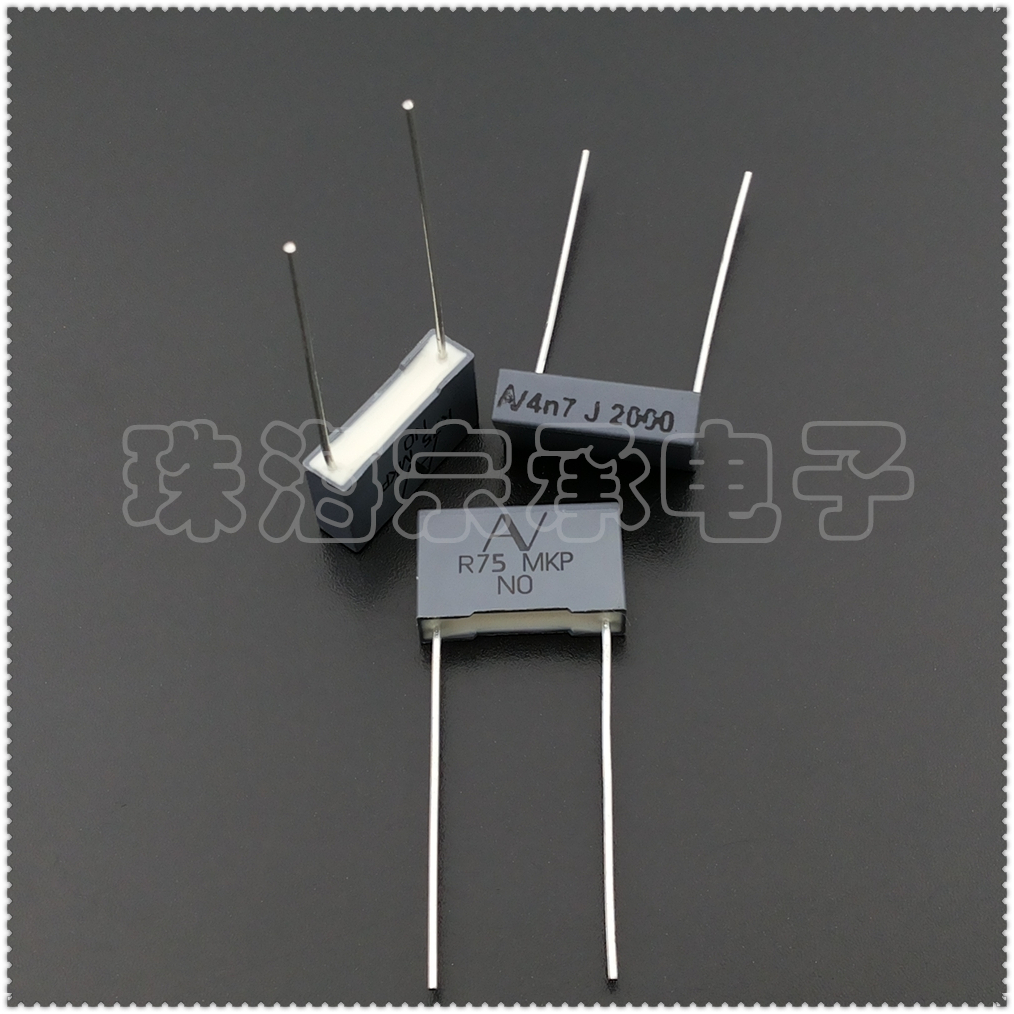 进口马其顿 0.0047uF AV R75 4n7 2000V 薄膜电容器 p15