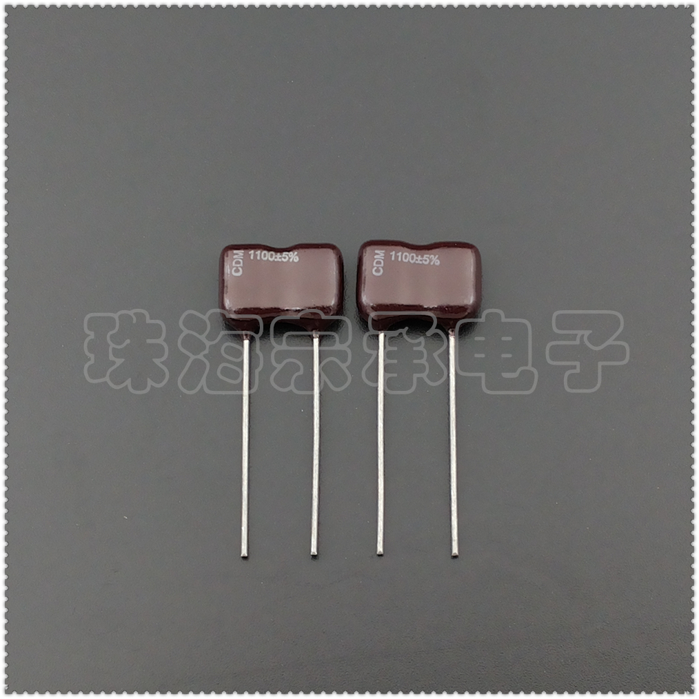 进口墨西哥 1100pF 500V CDM 112 云母电容器