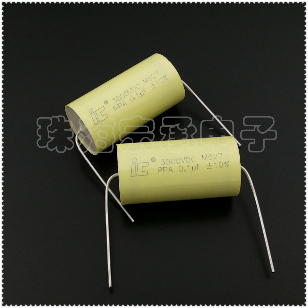 美国IC 0.1uF 3000V PPA 轴向薄膜电容器
