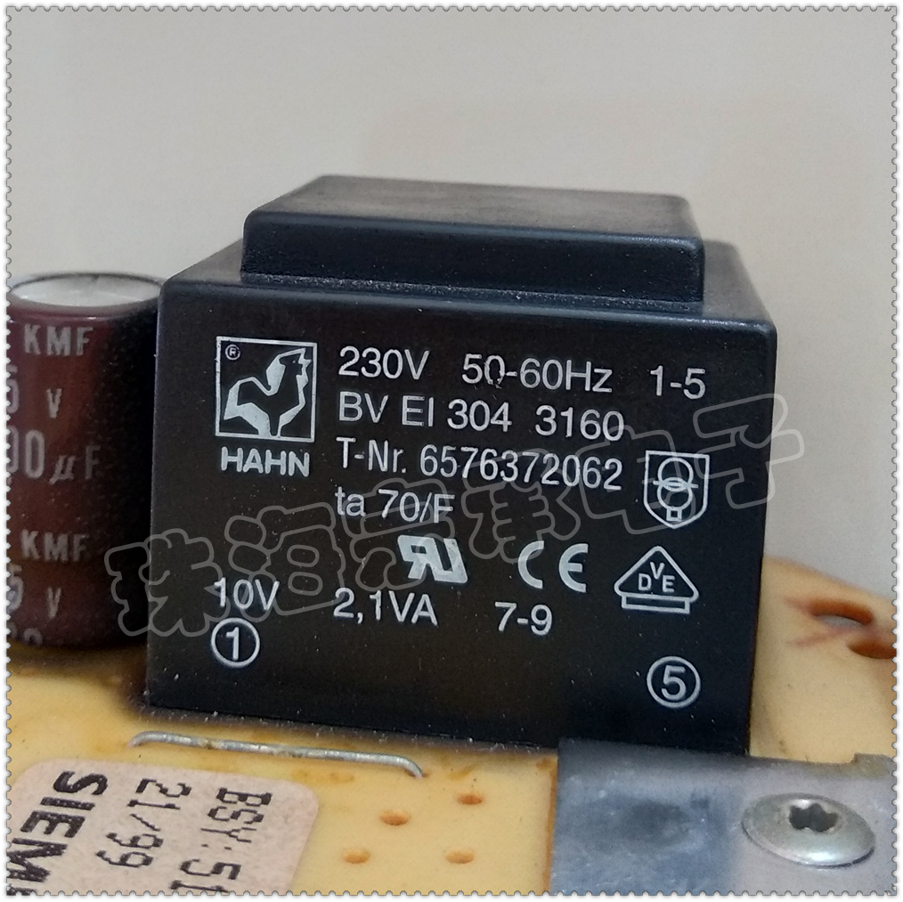 进口德国230v10v电源变压器