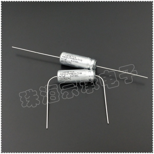 进口瑞典 47uF 63V KEMET/RIFA PEG124MB247VQ 轴向电解电容器
