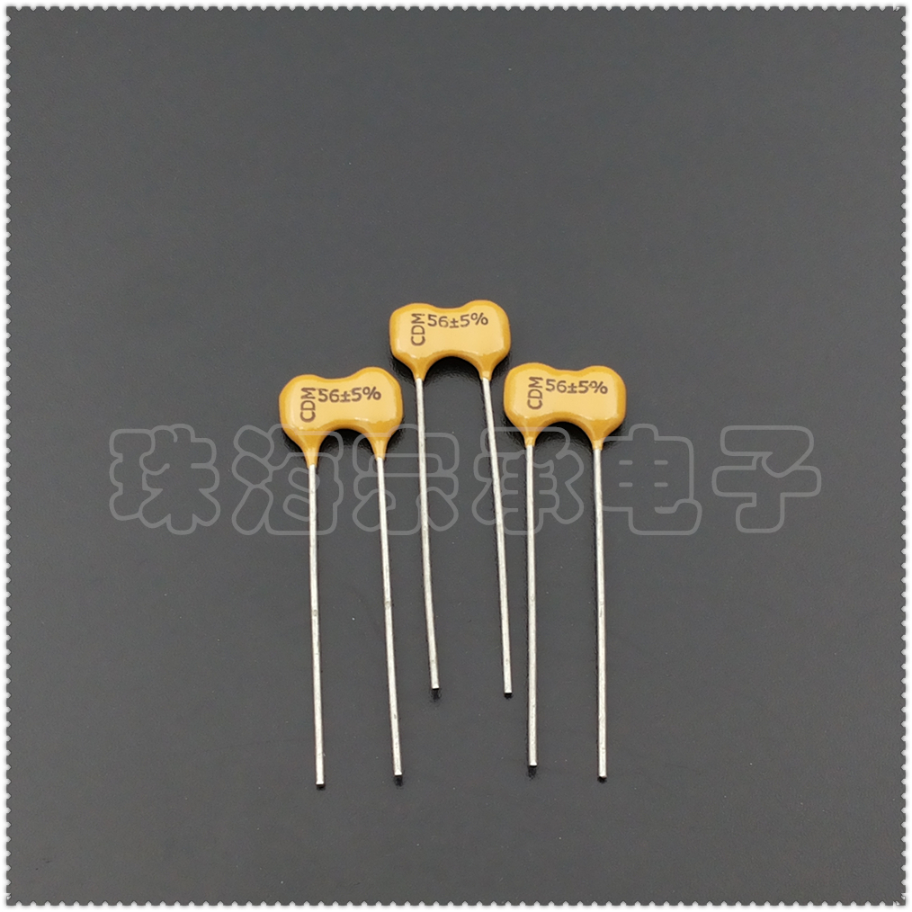 进口墨西哥 56pF 500V CDM 云母电容器