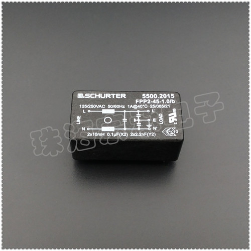 进口斯里兰卡 FPP2-45-1.0/b Schurter舒特 5500.2015 滤波器