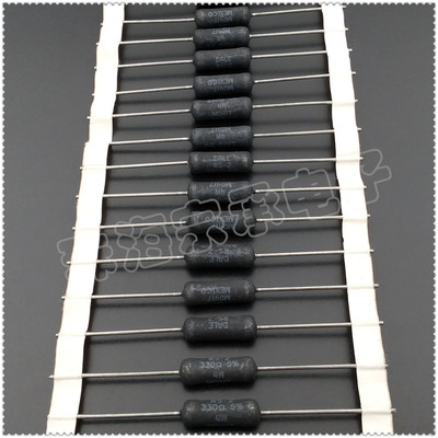 进口墨西哥 330R 4W DALE RS-2 330Ω 330欧 线绕电阻器