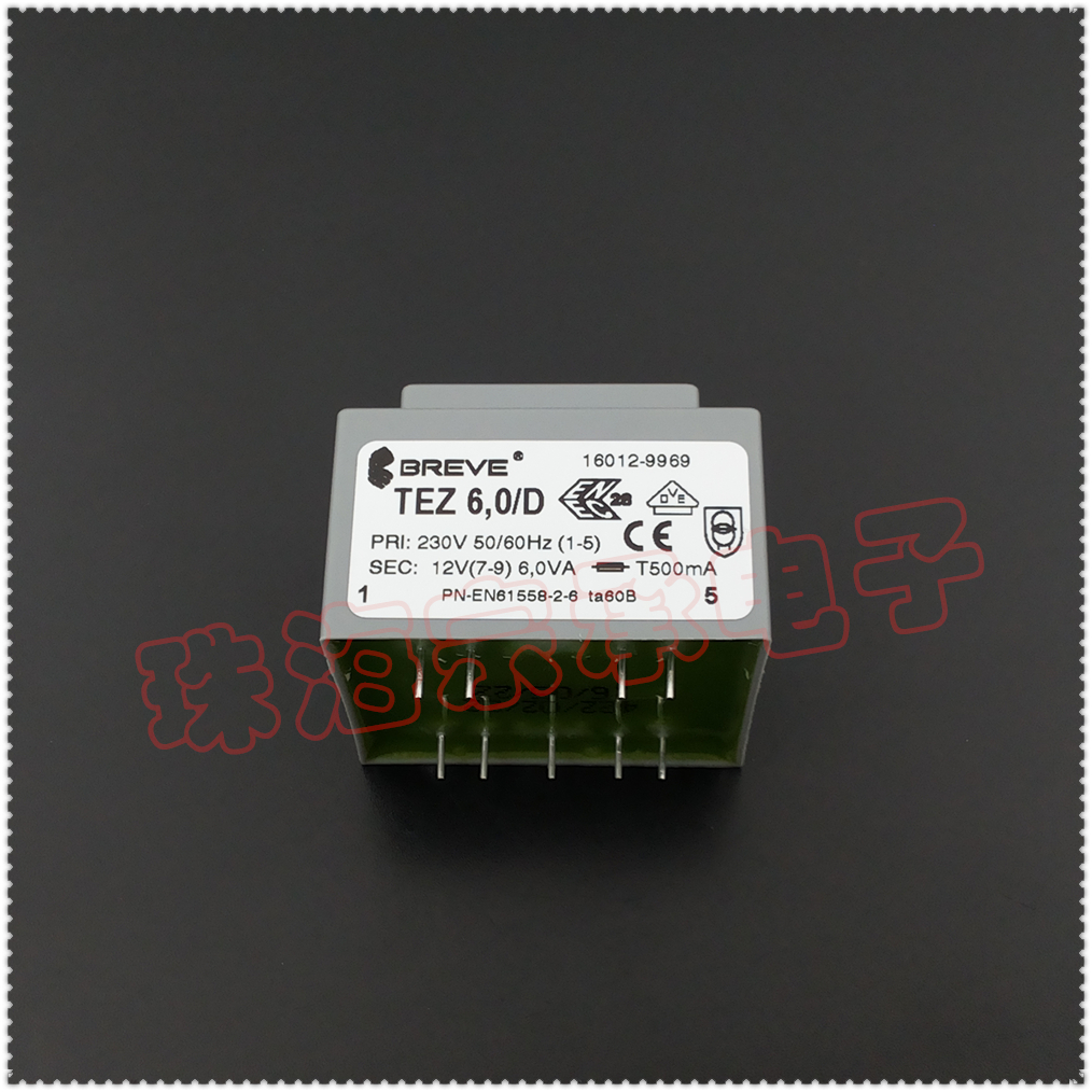 TEZ6.0/D变压器BREVE230V转12V