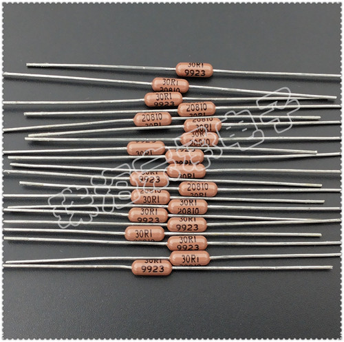 进口美国 30.1R 1W DALE CMF60 30R1 金属膜电阻器 代30R 0.5W
