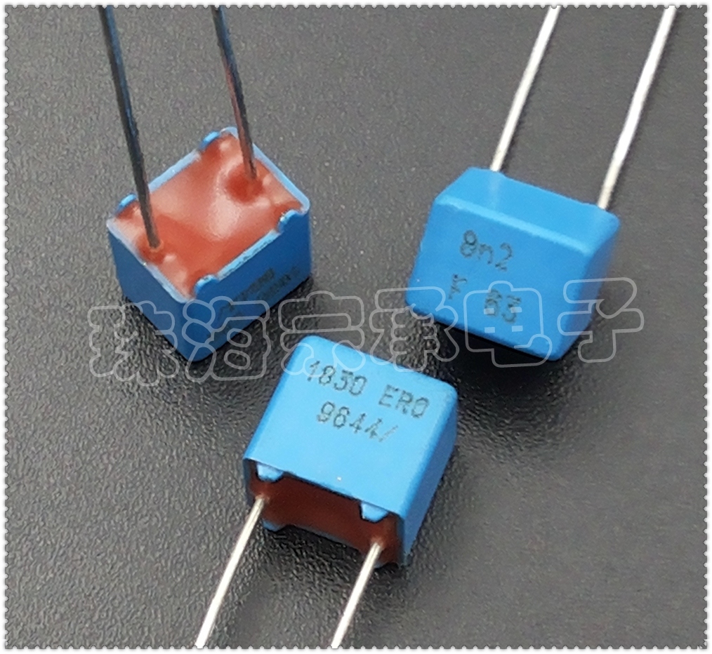 进口德国 0.0082uF 63V ERO KP1830 822 精密薄膜电容 8200pF 1%