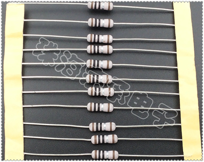 进口日本 KOA MOS1 1R 1W 1欧 1% 1Ω 铜脚 金属氧化膜电阻