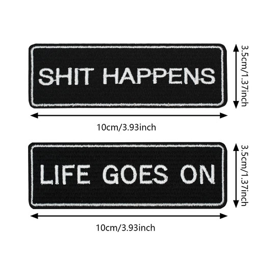 长条刺绣补丁贴勾面魔术贴