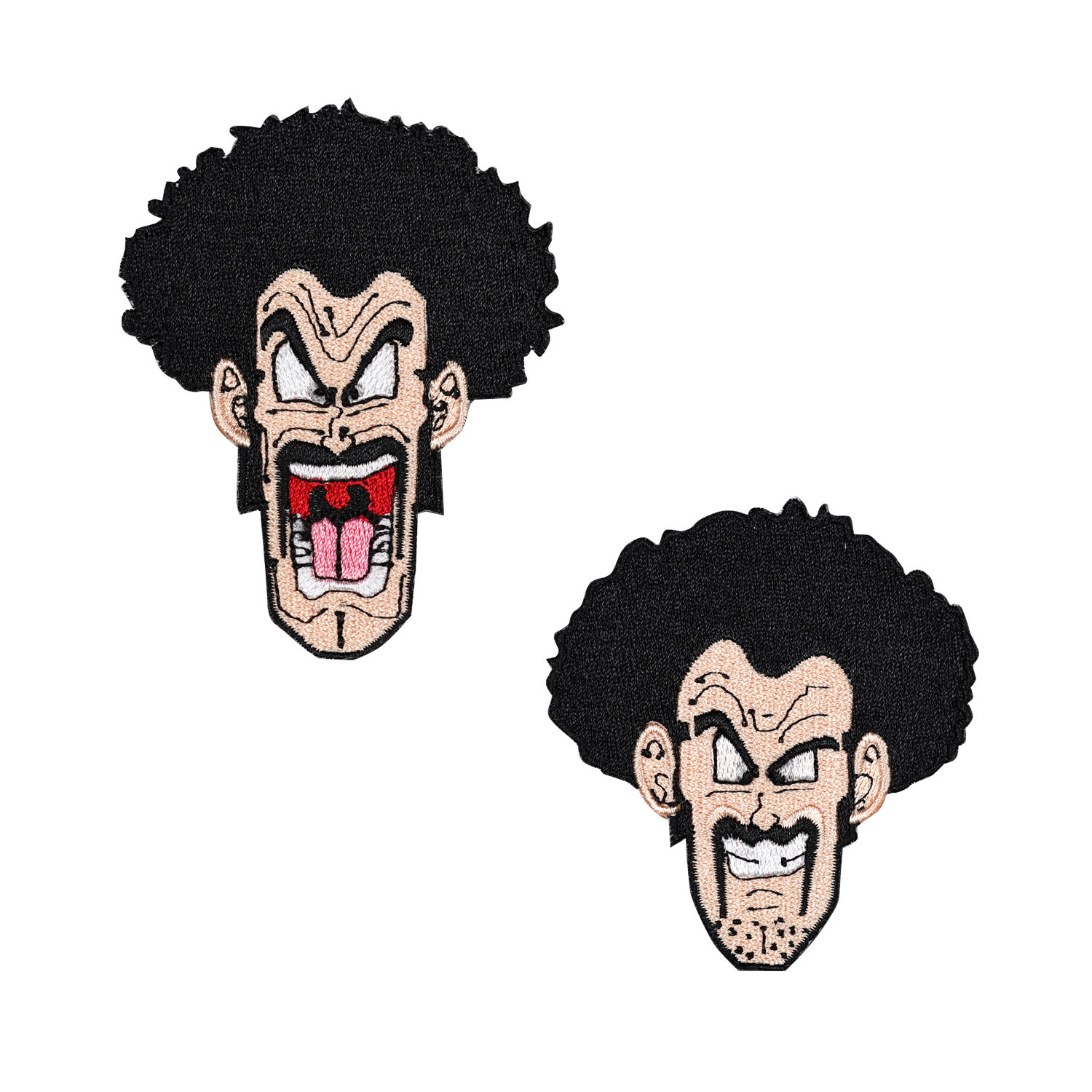 撒旦先生七龙珠卡通衣服裤子刺绣魔术贴热熔背胶贴自粘贴可缝徽章