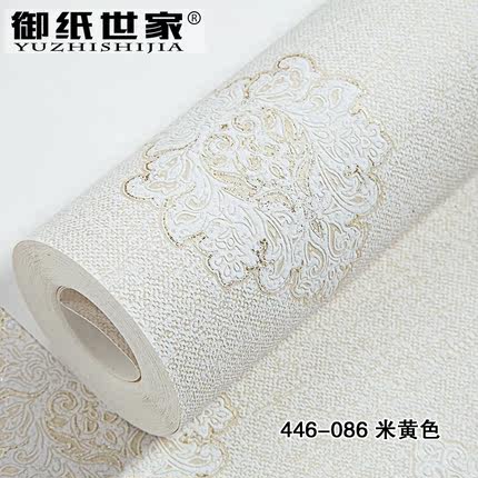 御纸世家 AB搭欧式无纺布墙纸 卧室3D现代简约客厅电视背景墙壁纸