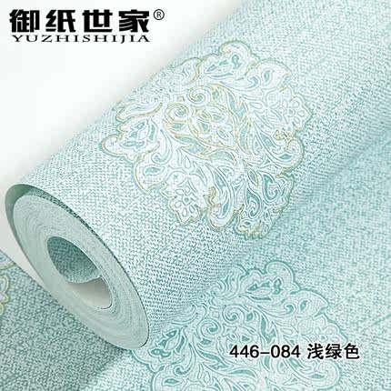 御纸世家 AB搭欧式无纺布墙纸 卧室3D现代简约客厅电视背景墙壁纸