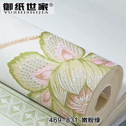 田园欧式大花壁纸 洒金无纺布  温馨浪漫卧室客厅 电视背景墙墙纸