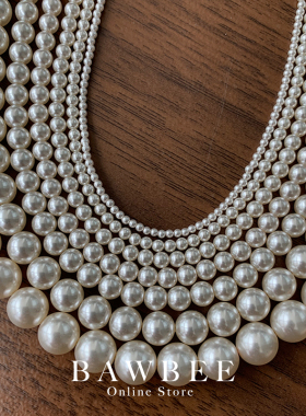 仿施家珍珠女超多尺寸项链