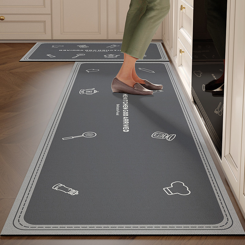 厨房专用地垫免清洗硅藻泥可擦免洗吸水垫子2025新款防滑防油脚垫,居家布艺,厨房地垫,淘宝优惠券,粉丝福利购,淘宝优惠卷