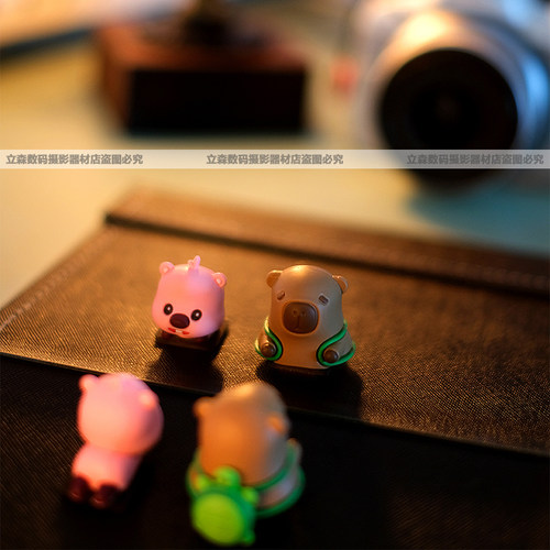 网红Loopy小海狸卡通热靴盖索尼佳能尼康富士单反微单创意配件