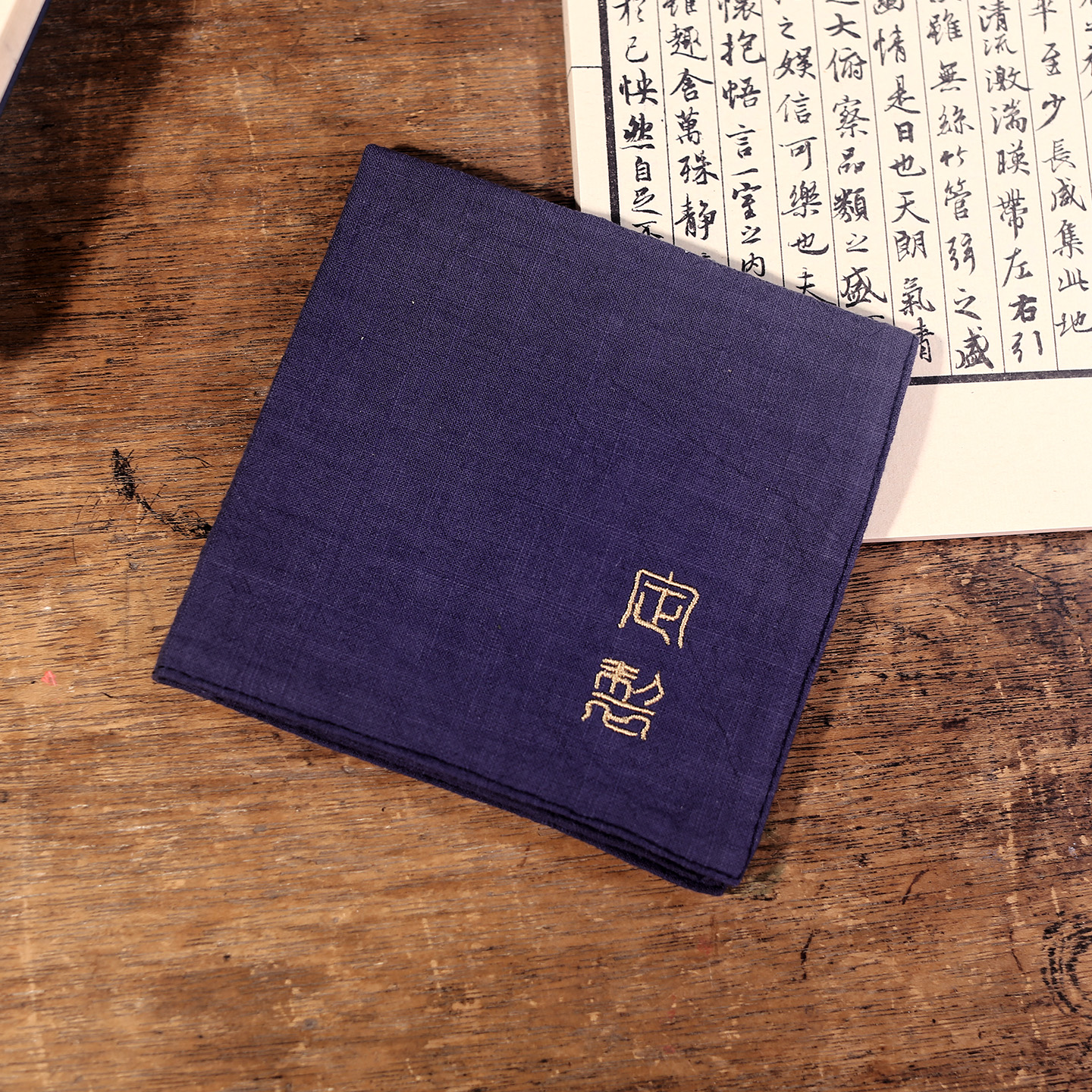 和音定制手帕logo刺绣