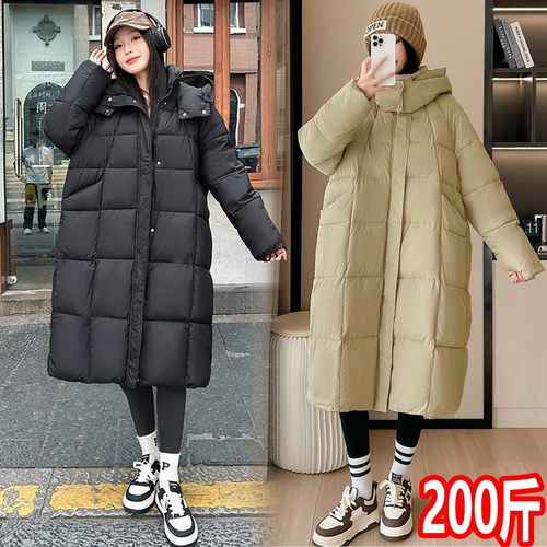 孕妇羽绒服棉衣过膝时髦2025新款
