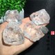 天然白水晶原石原矿实物图一组总重290克