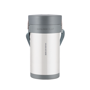 金钥匙超长保温饭盒桶家用上班族超强12小时多层便携大容量饭桶