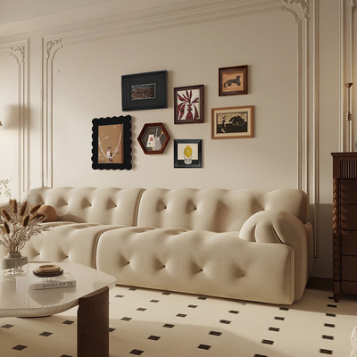 高级感异形实木框客厅组合装饰画