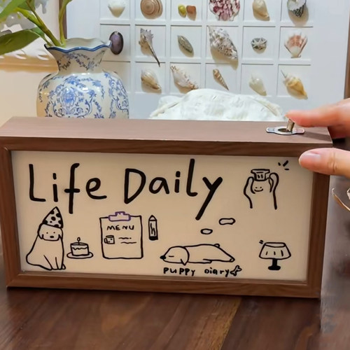 创意氛围感软装高颜值灯带装饰画