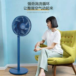 SEEDEN西点电风扇家用轻音空气循环扇台立式涡流直流变频扇2988FB