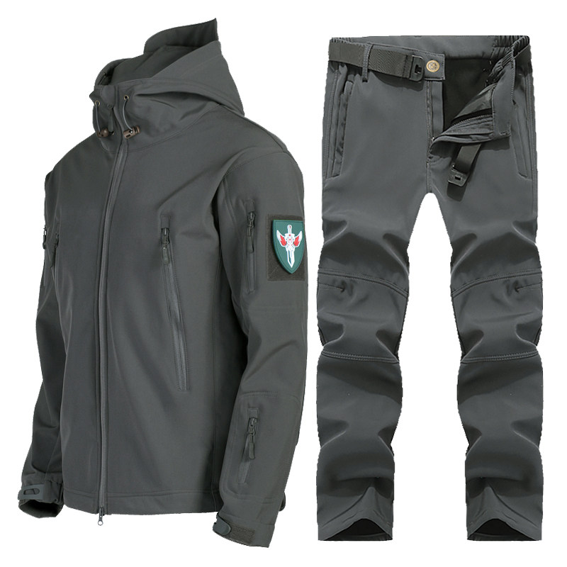冬季防风登山服保暖冬季