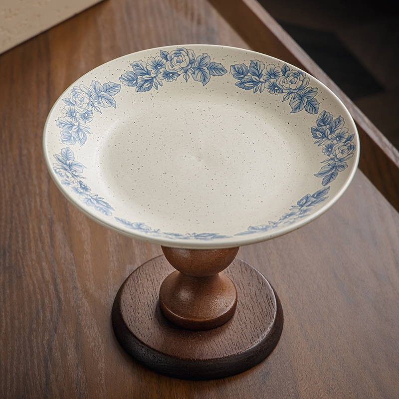 巷子尾高颜值水果盘木质茶点托盘