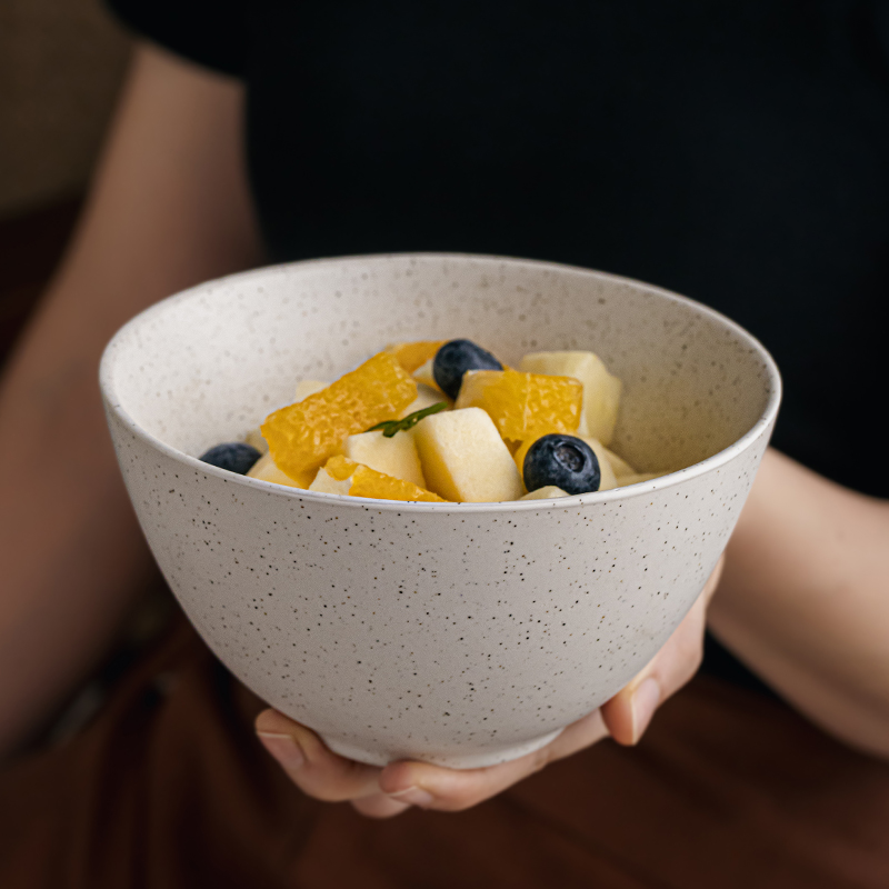 巷子尾泼墨高颜值5.5英寸高碗