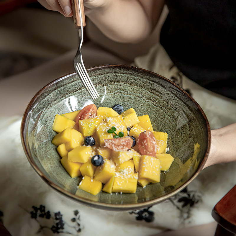 巷子味个性不规则陶瓷碗盘