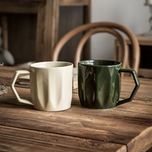 巷子尾〖杯子控！镜面菱纹杯〗