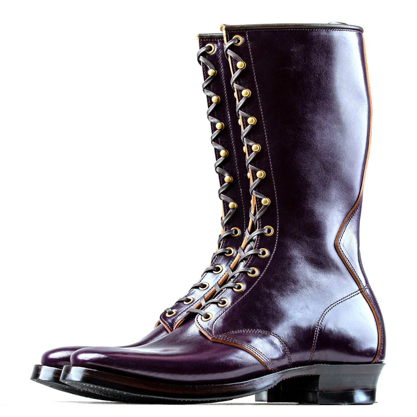 Stringer Boots 13 Eyelets - Viola Horsebutt TPR- xbxs®boots