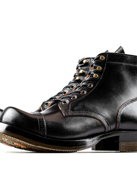 Miner Boots - Black Chromexcel - xbxs®boots factory