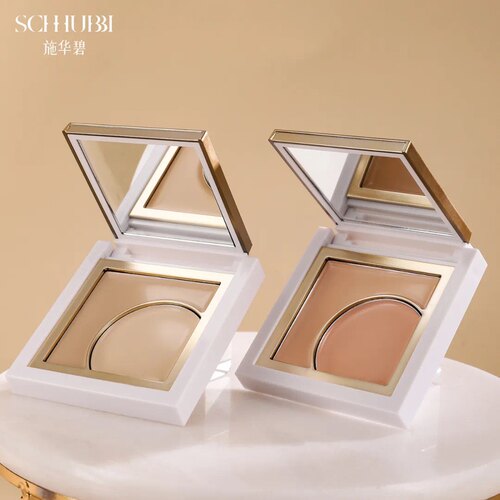 买一送一施华碧笔记简初轻颜调色分区熬夜遮瑕盘浓缩奶油膏防水