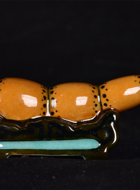 古董古玩收藏大清乾隆年制粉彩多子多福描金鼻烟壶