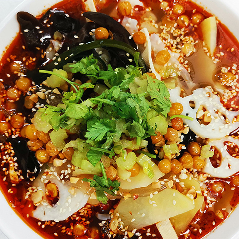 斋九福冒菜小火锅底料红汤