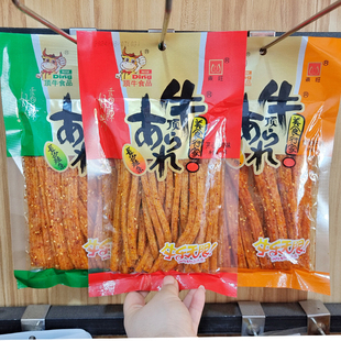 东旺顶牛长沙辣条110克大包炭烧曲奇面筋辣条麻辣食品湖南特产零