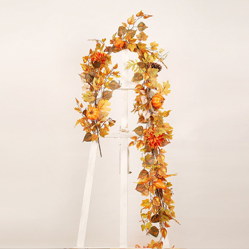 仿真花装饰室内装饰秋色藤条