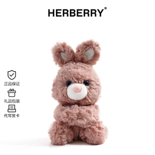 HERBERRY桌伴娃娃小兔子毛绒玩具可爱公仔睡觉抱枕小玩偶娃娃