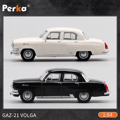 珀卡1:64仿真合金苏联伏尔加M21GAZ-21Volga小车东欧情怀汽车模型