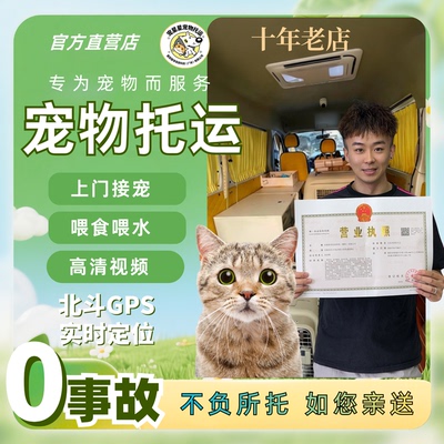 广州宠物托运服务全国猫咪狗狗空运专车北京上海香港国际快递邮寄