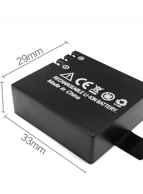 山狗A8 SJ4000 5000 C30F68运动相机电池双座充电器大容量1050mAh