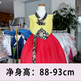 朝鲜族儿童民俗服装演出韩服舞台服女孩88-93