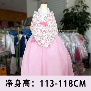 朝鲜族儿童民俗服装演出韩服舞台服女孩113-118
