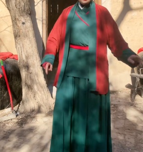 新款开封王婆说媒同款服装女古代农村平民百姓戏服女店小二演出服